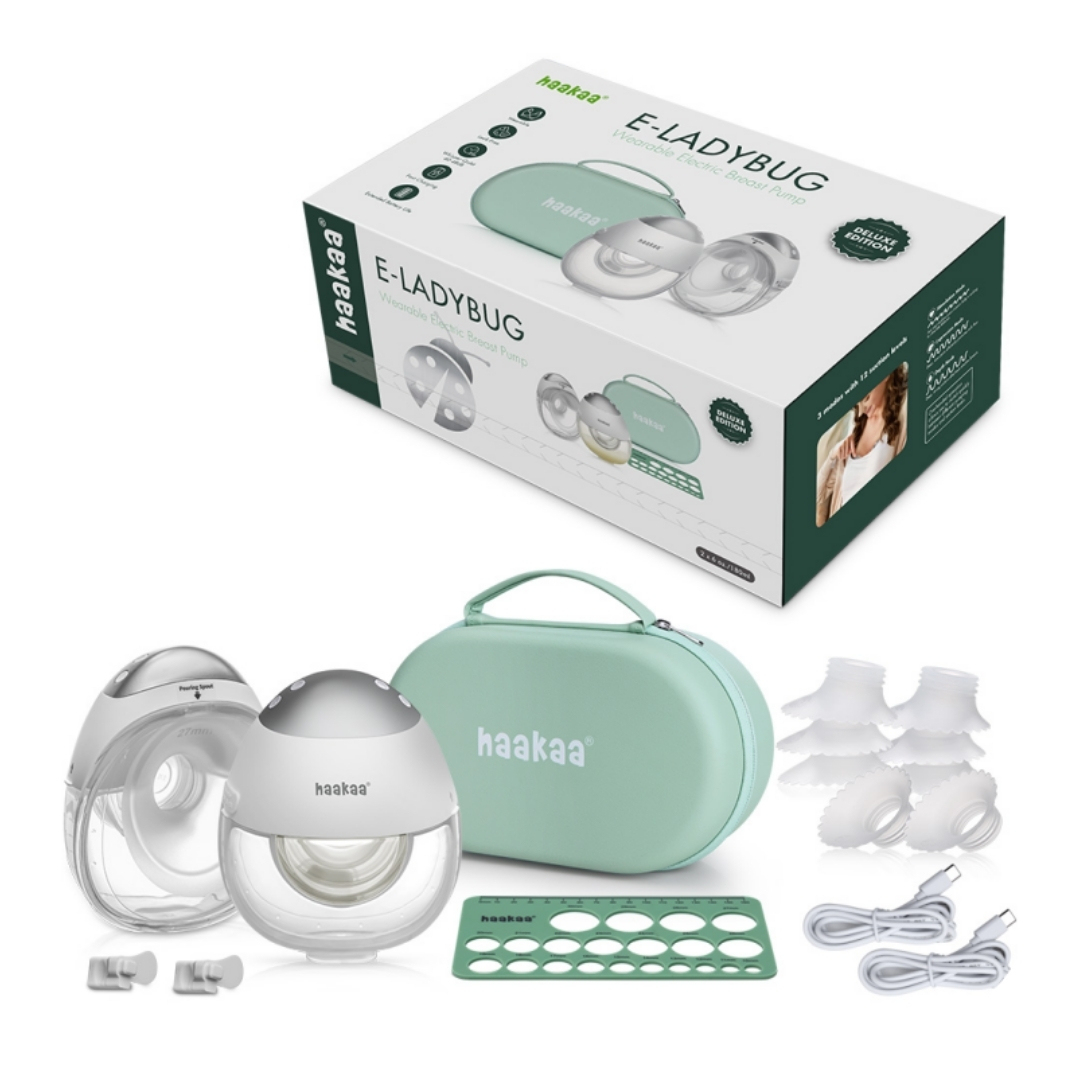 Haakaa 2pcs E-Ladybug Wearable Electric Breast Pump