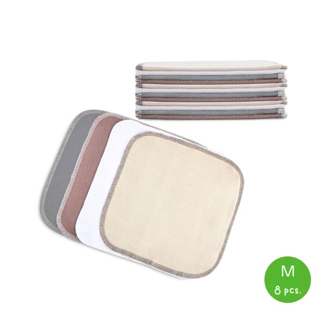 HaaKaa Cotton Cloth Wipes