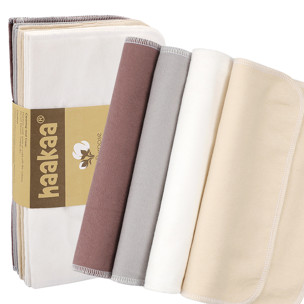 HaaKaa Cotton Cloth Wipes
