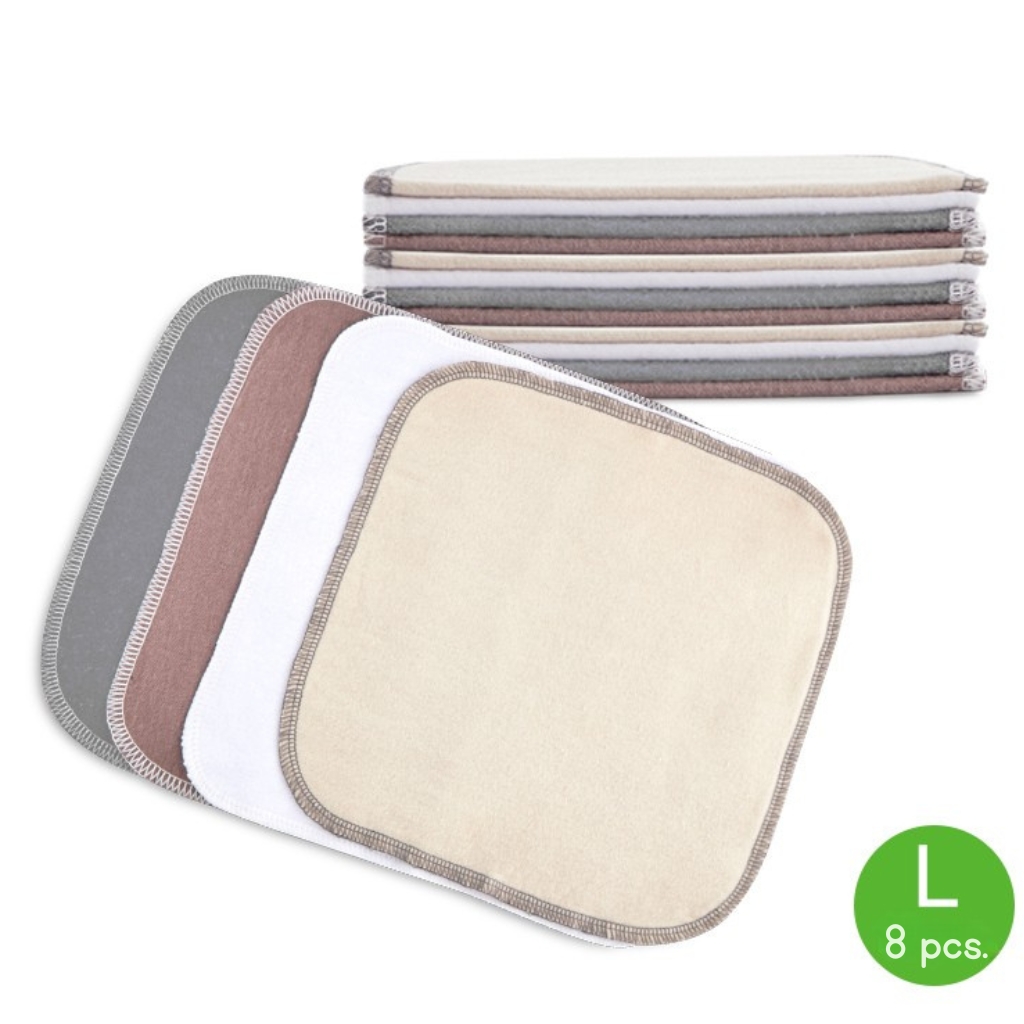 HaaKaa Cotton Cloth Wipes