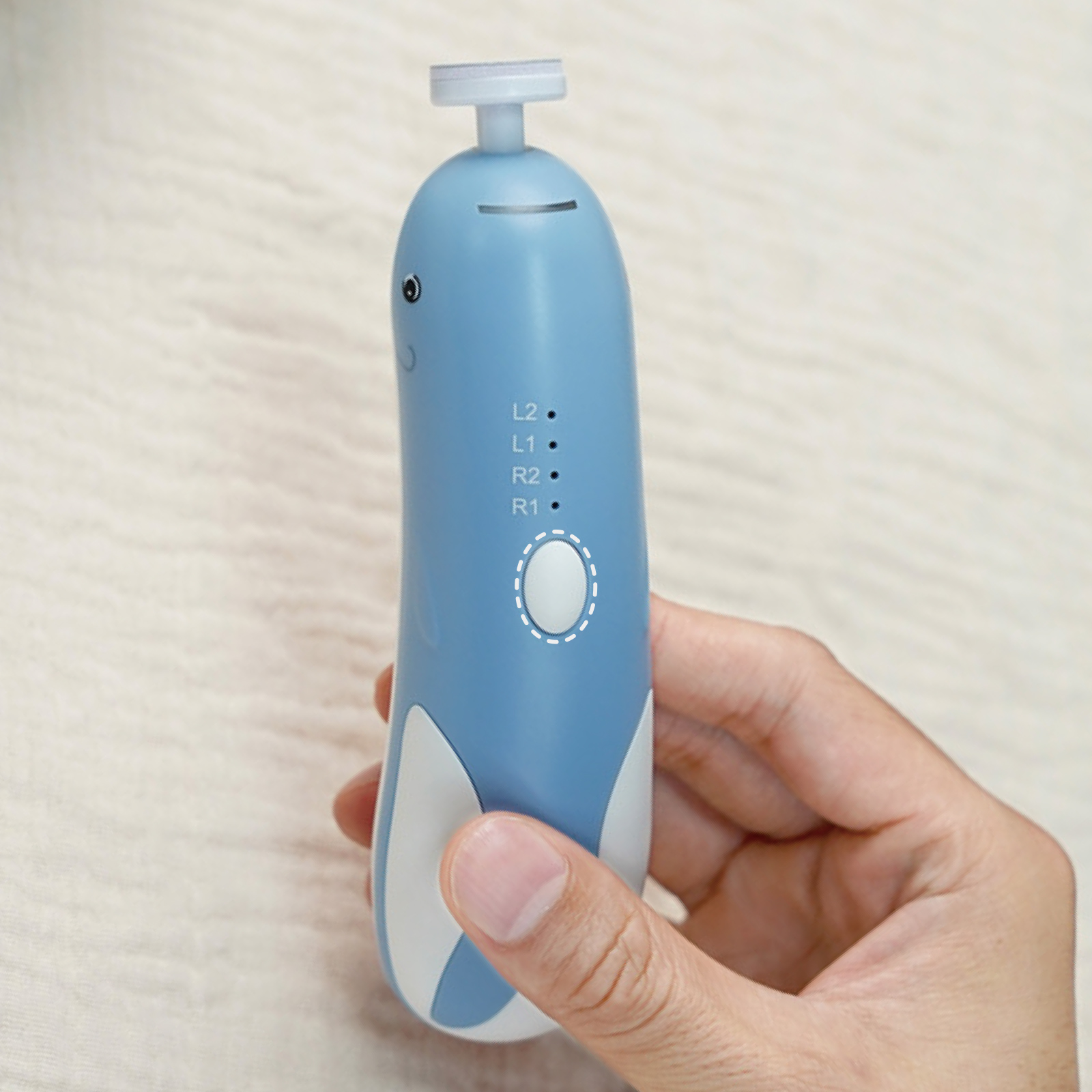 Haakaa Friendly Whale Baby Nail Care Trimmer Set