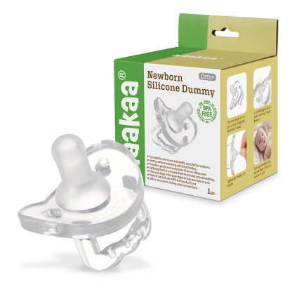 Newborn Silicone Dummy Pacifier (0-3 Months)