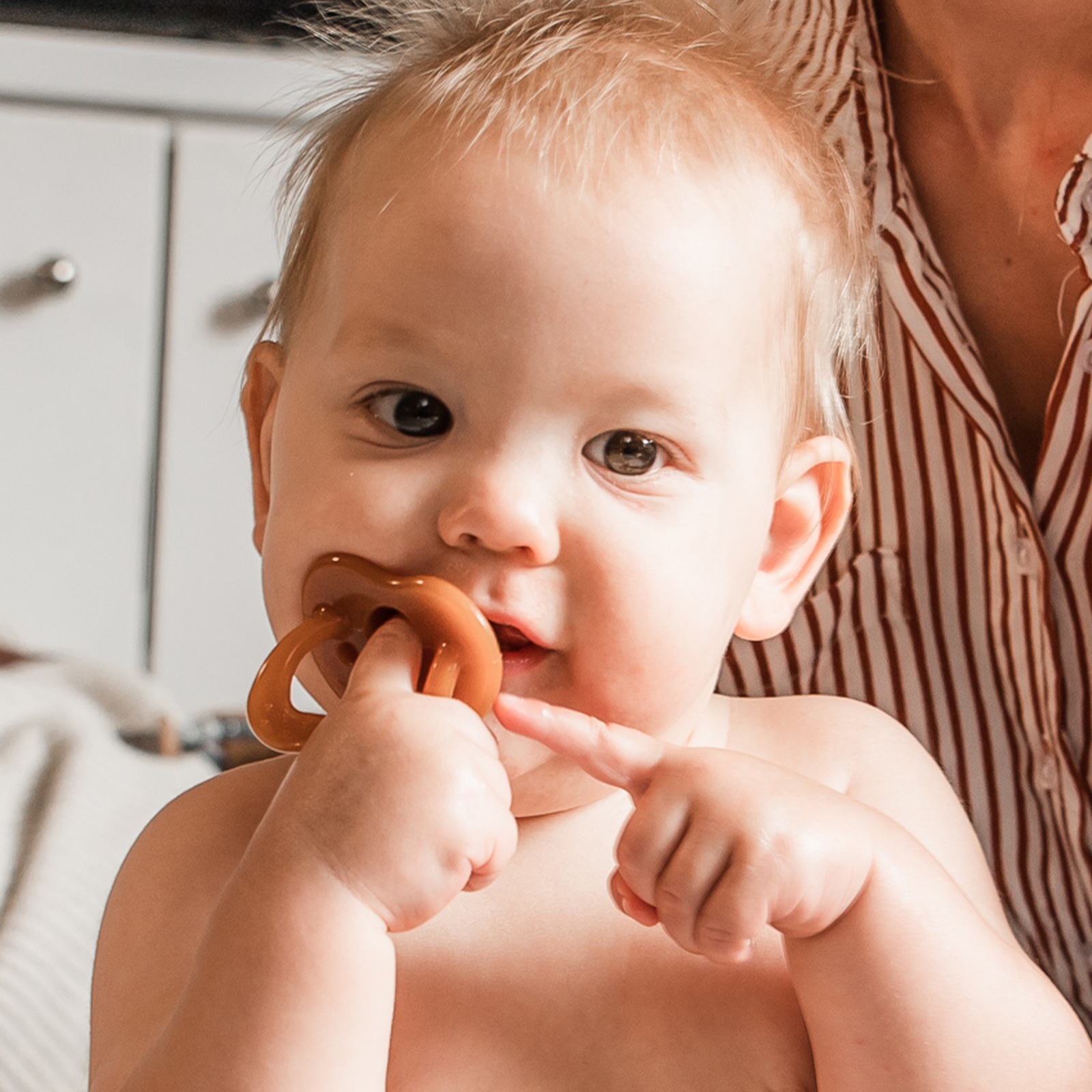 HaaKaa Silicone Pacifier - Amber (3 Months+)