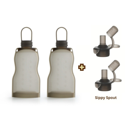 HaaKaa Happii Bear Silicone Breast Milk Storage Bag 