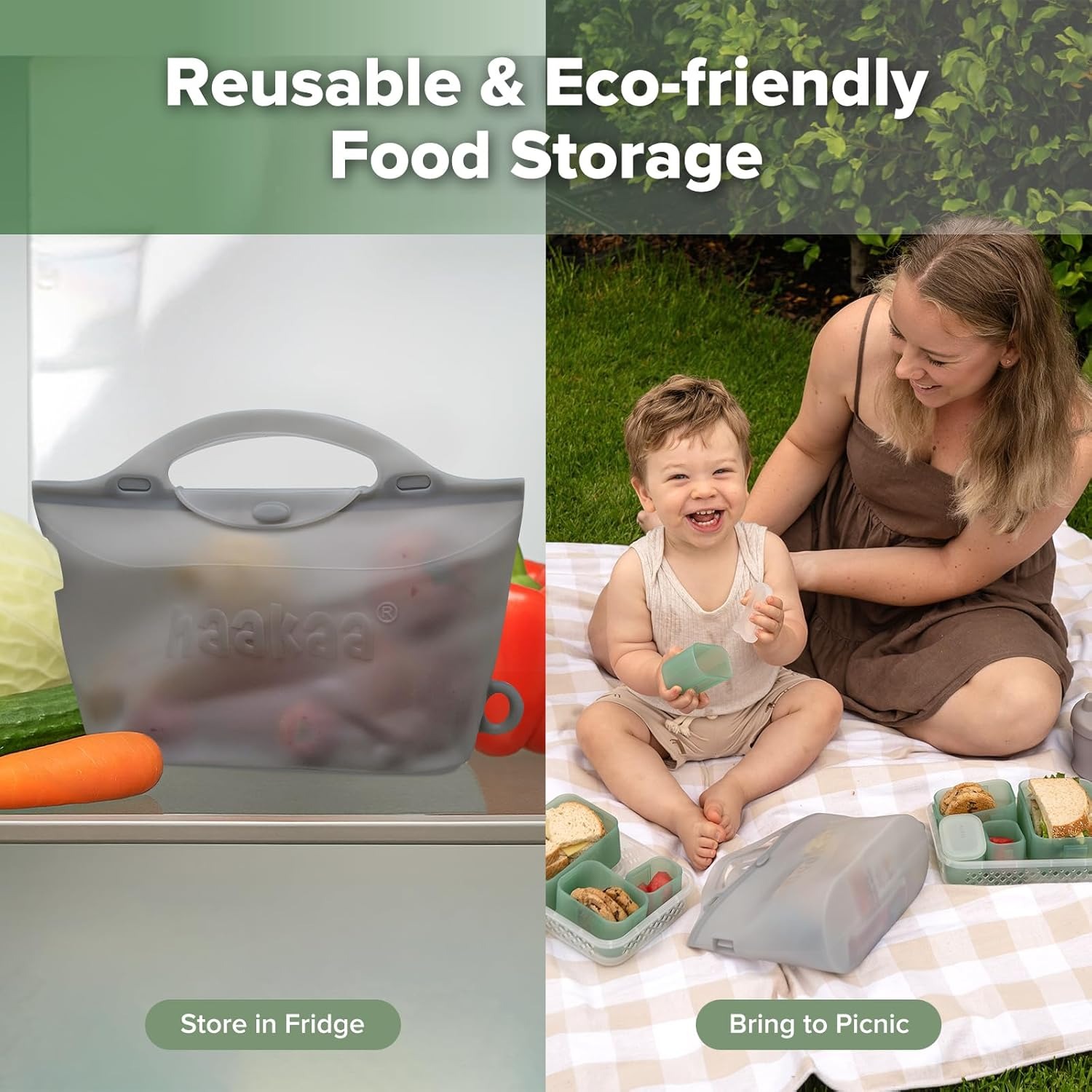 Haakaa Multipurpose Steamer & Sterilizer Bag - 2000ml