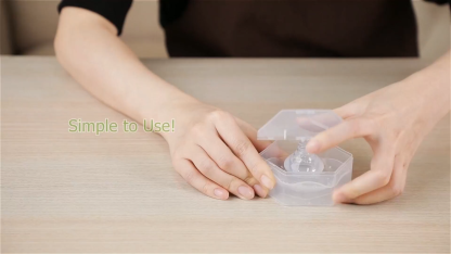 HaaKaa Breastfeeding Nipple Shield – Nipple Teat(Round Teat)