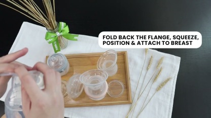 Generation 2 Silicone Breast Pump with Suction Base 