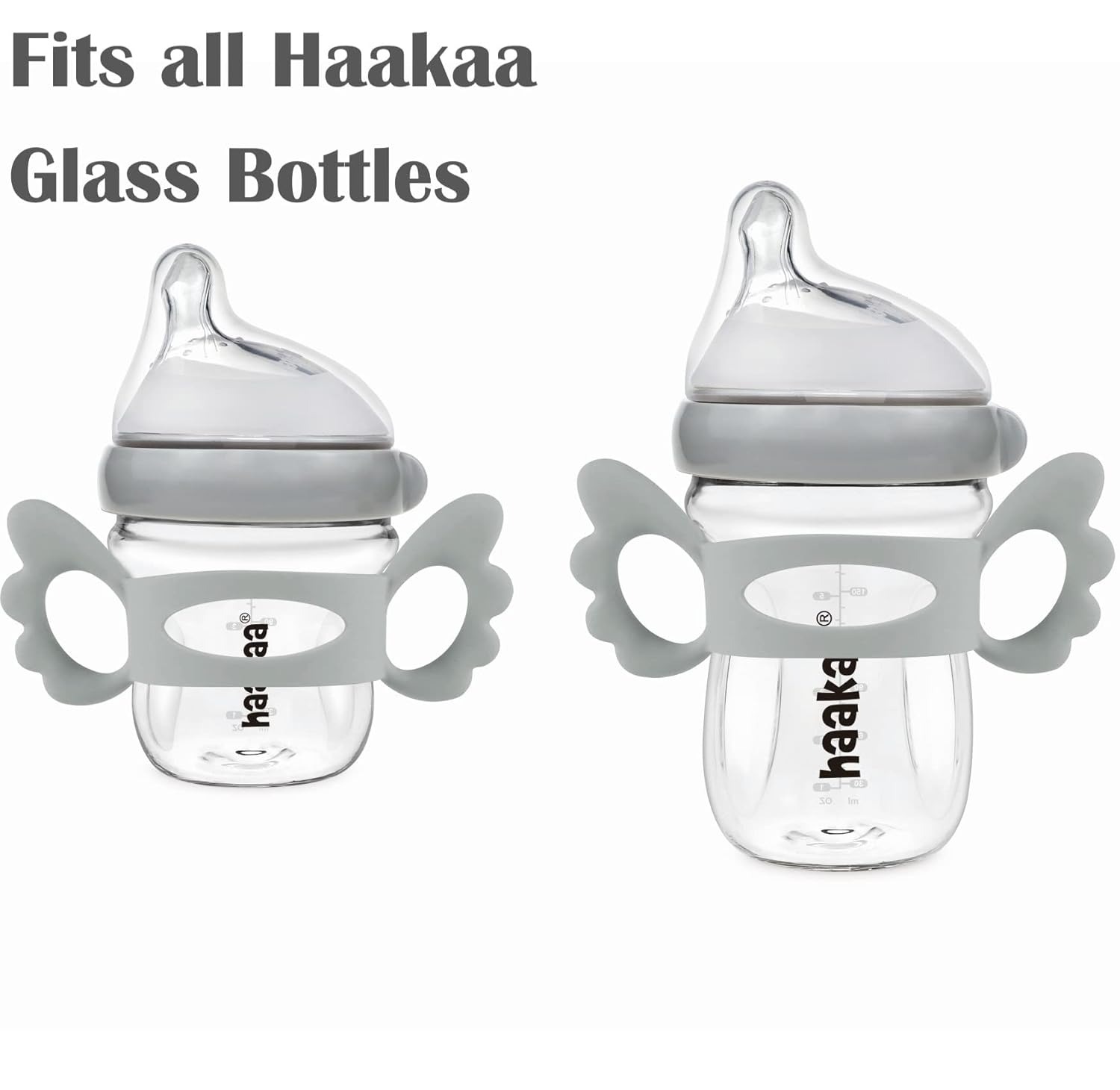 haakaa angel wings handle for gen3 glass bottle fits all haakaa glass bottles
