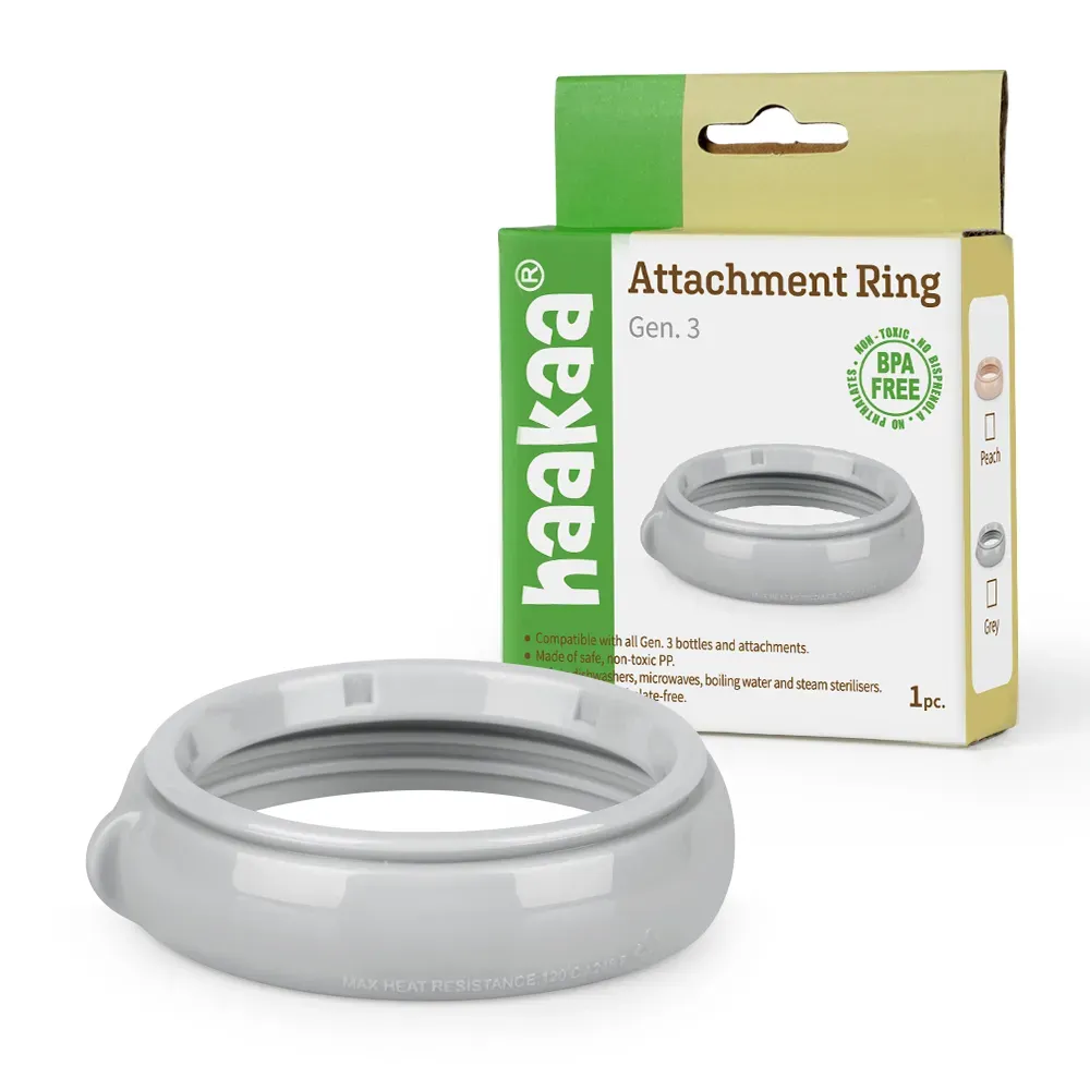 haakaa gen3 bottle attachment ring grey
