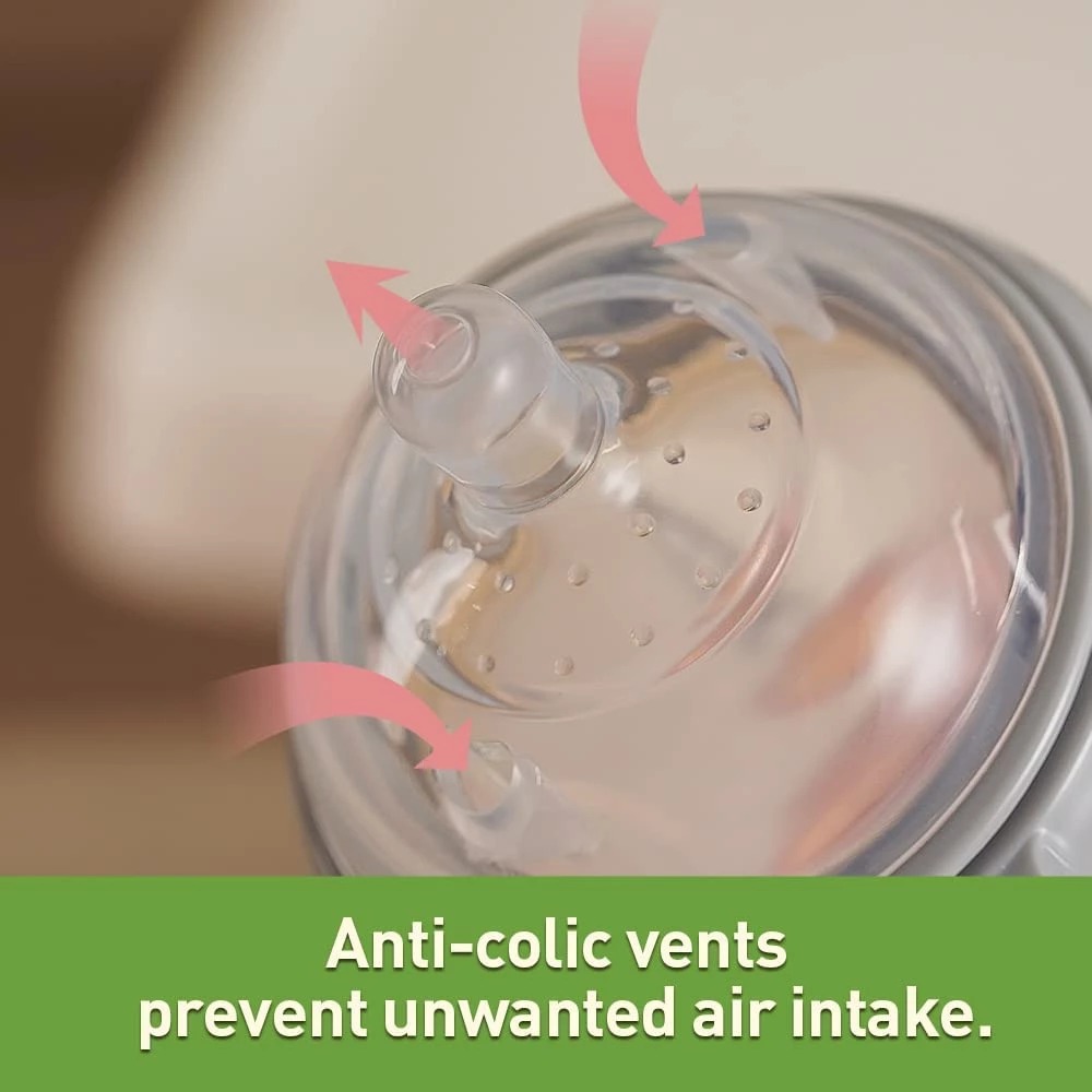 haakaa gen3 premium pack anti colic vents prevents unwanted air intake