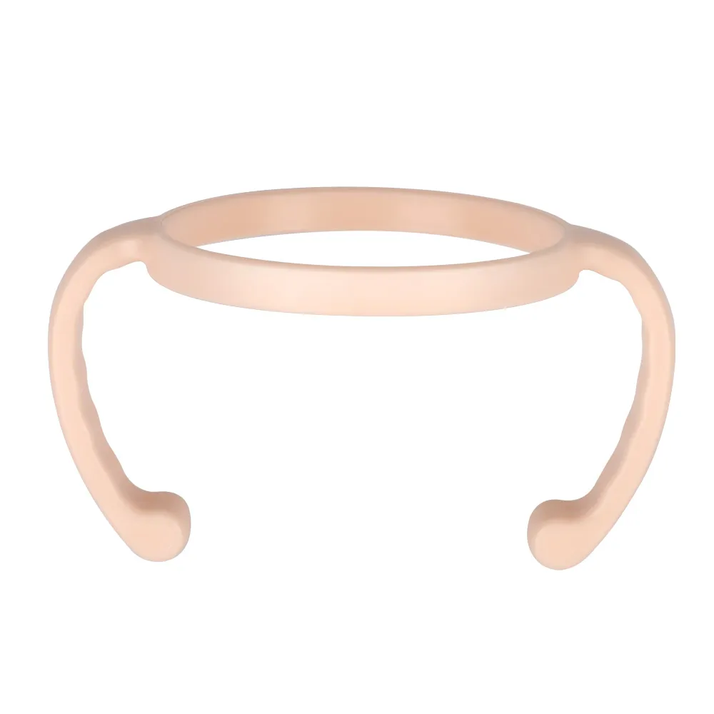 haakaa gen3 silicone bottle handle peach