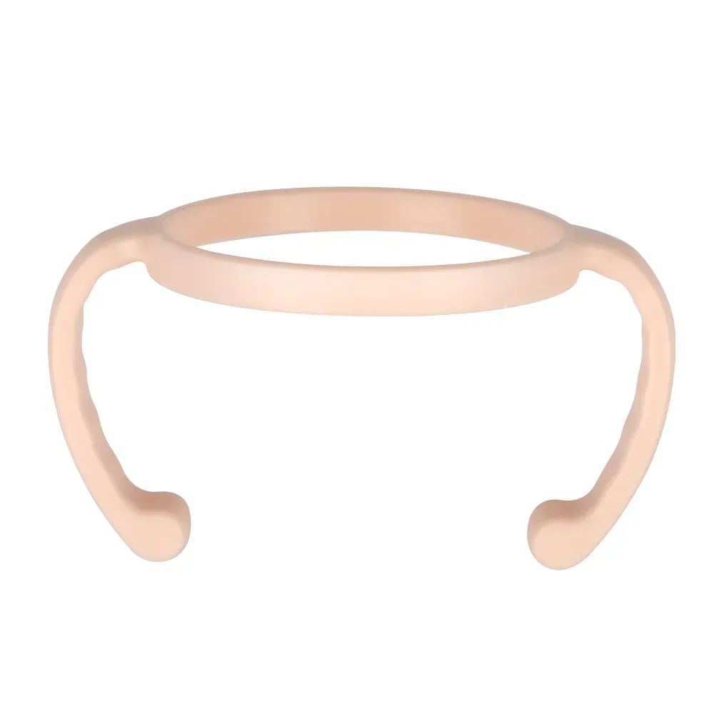 haakaa gen3 silicone bottle handle peach