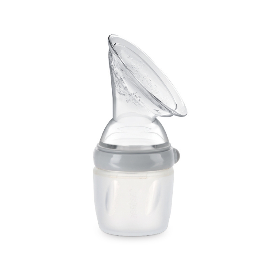haakaa gen3 silicone breast pump 160ml grey