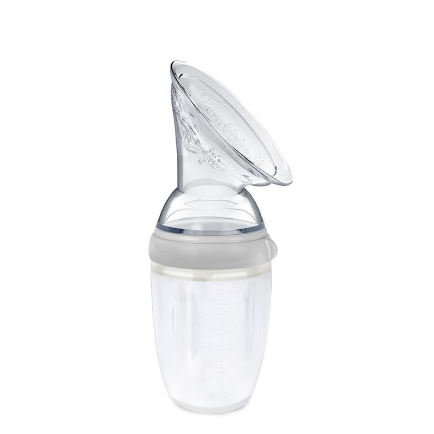 haakaa gen3 silicone breast pump 250ml grey