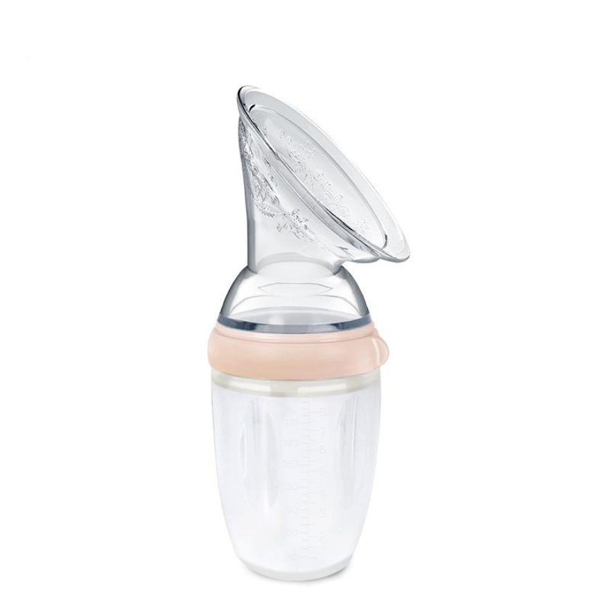 haakaa gen3 silicone breast pump 250ml peach