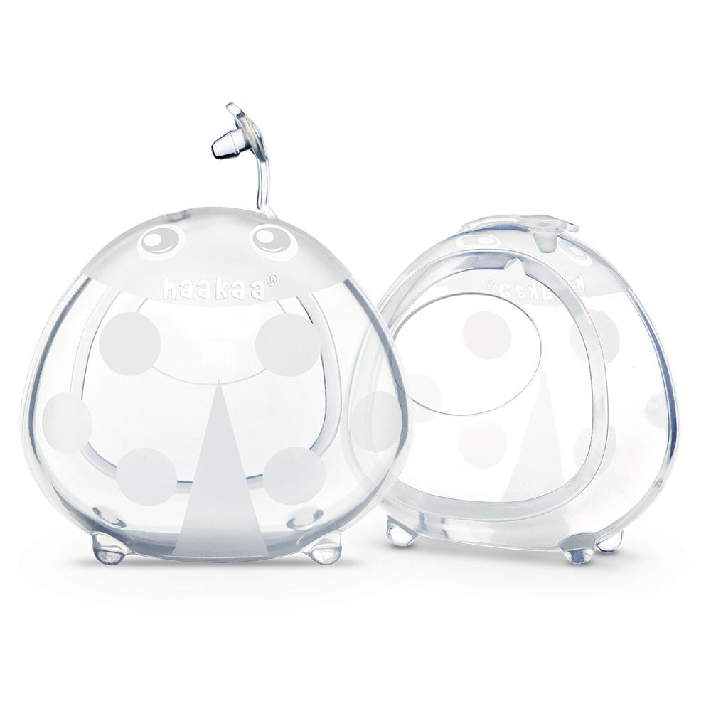 haakaa silicone ladybug milk collector size 40ml double
