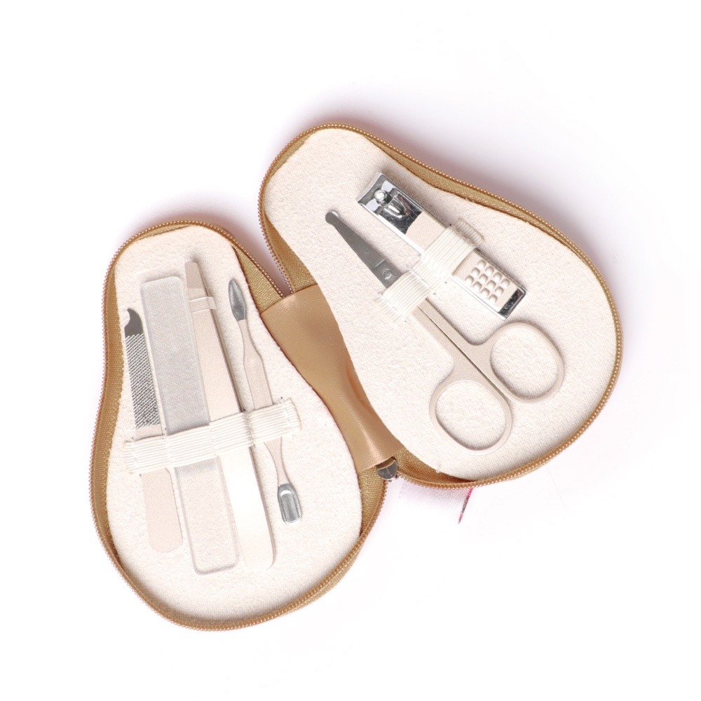 haakaa premium pear fect manicure kit beautifully organised in a stylish compact case