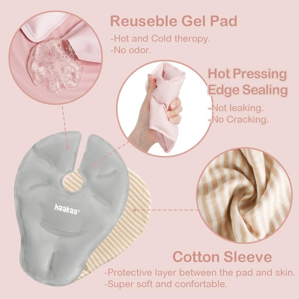 Haakaa Hot & Cold Reusable Breast Compression Pads