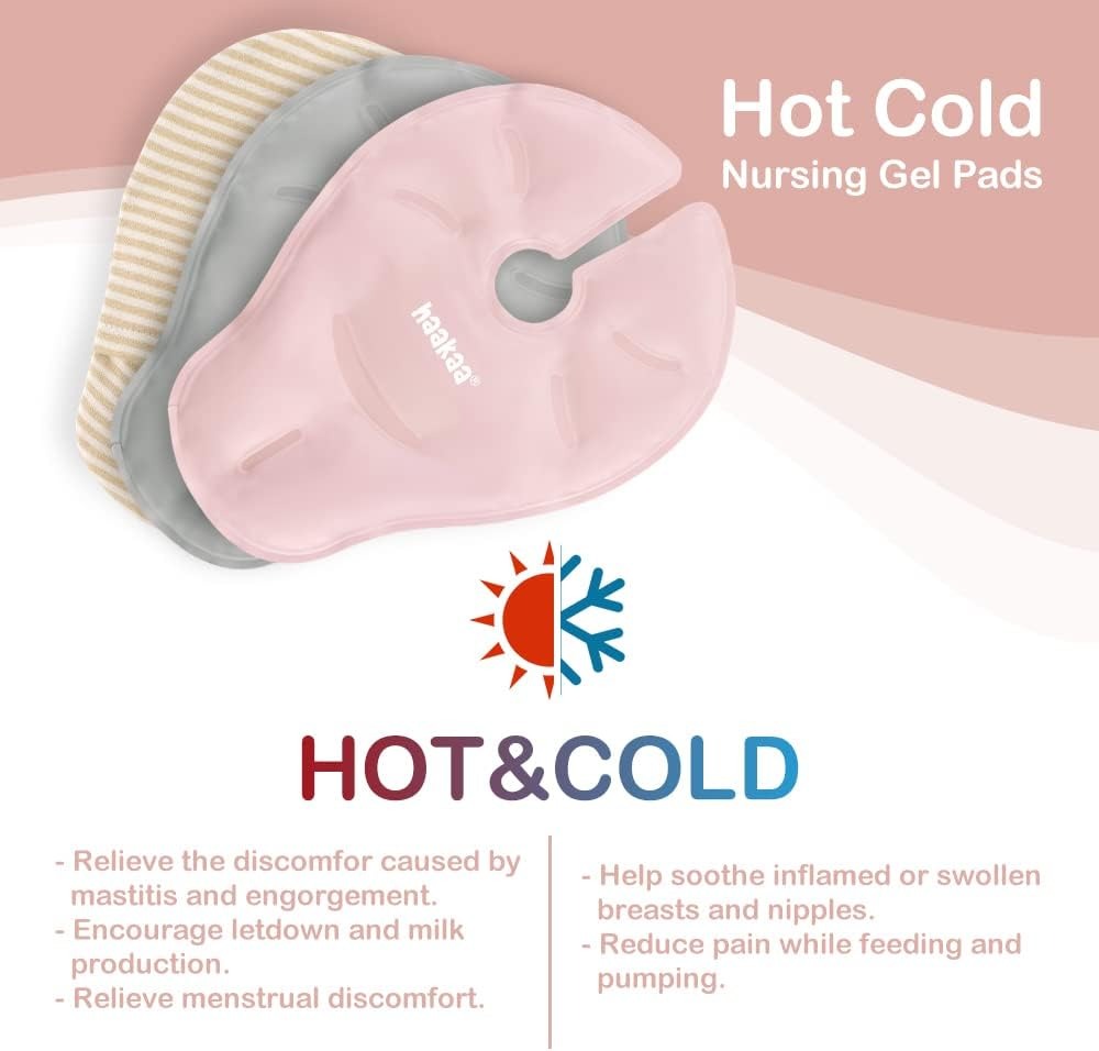 Haakaa Hot & Cold Reusable Breast Compression Pads