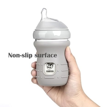 Haakaa Silicone Glass Baby Bottle Cover (90ML/160ML)