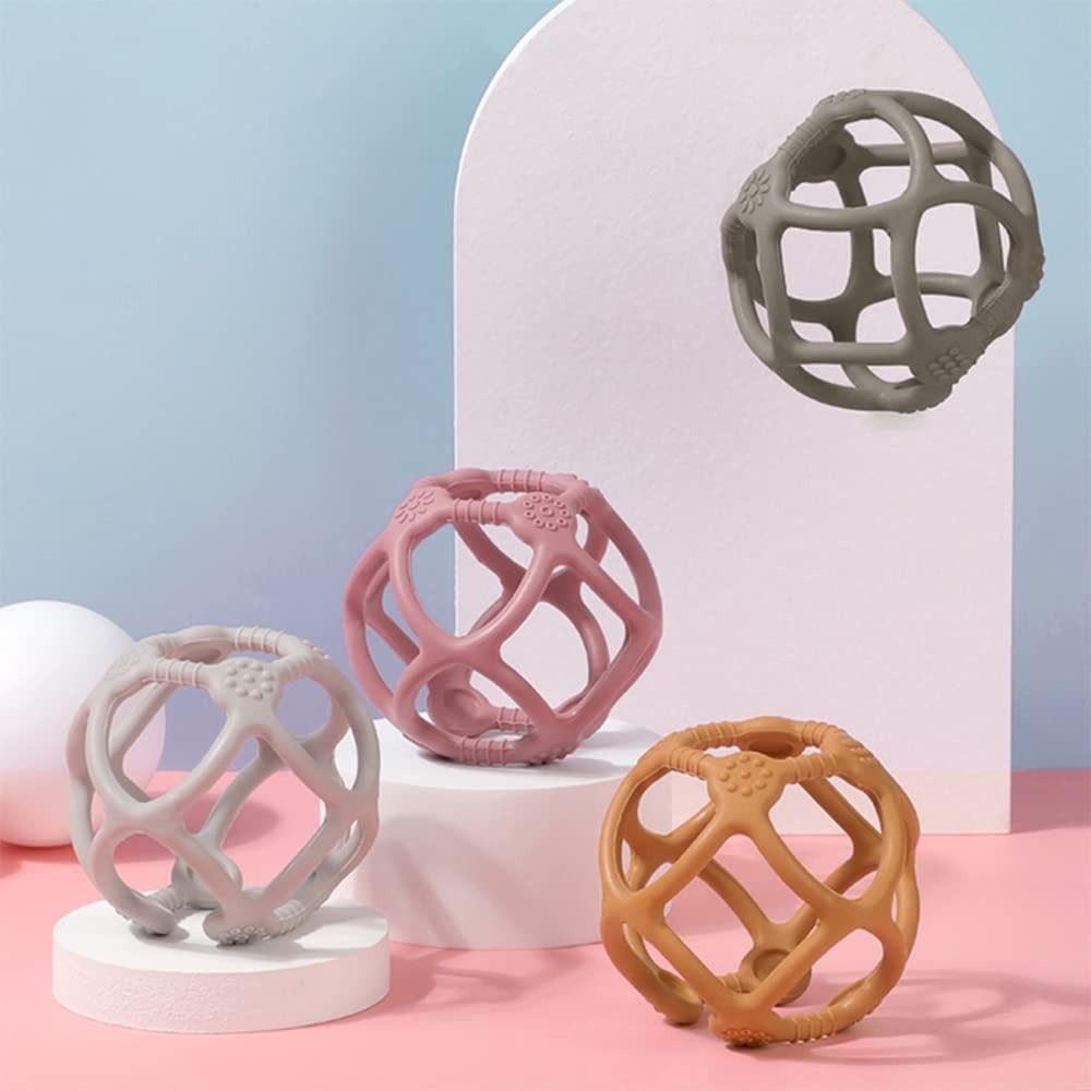 HaaKaa Silicone Baby Teether Teething Ball (3 months+)