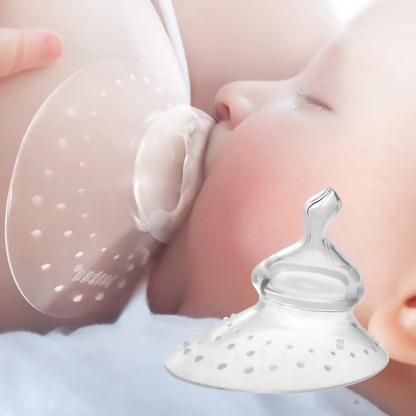 HaaKaa Breastfeeding Nipple Shield - ORTHODONTIC TEAT (Thumb Shape)
