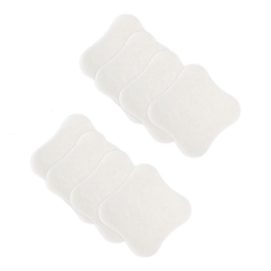 Haakaa 8pcs Hydrogel Breast Pads with Lanolin, Instant Cooling Pain Relief for Sore or Crack Nipples from Breastfeeding