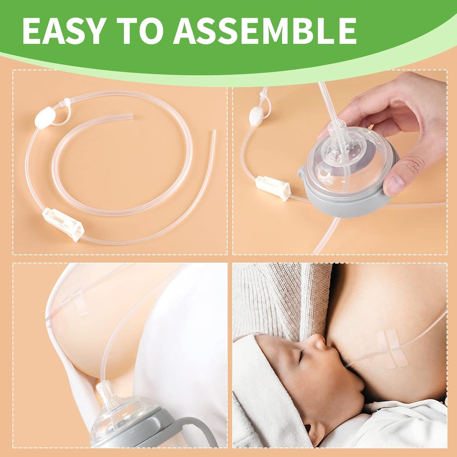 HaaKaa Gen 3 Silicone Feeding Tube Set