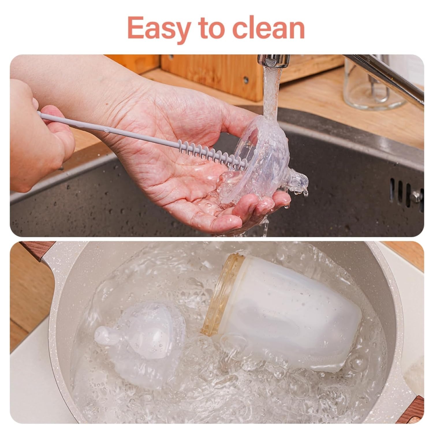 HaaKaa Gen 3 Silicone Bottle Anti-Colic Nipple -S/M/L (2pcs)