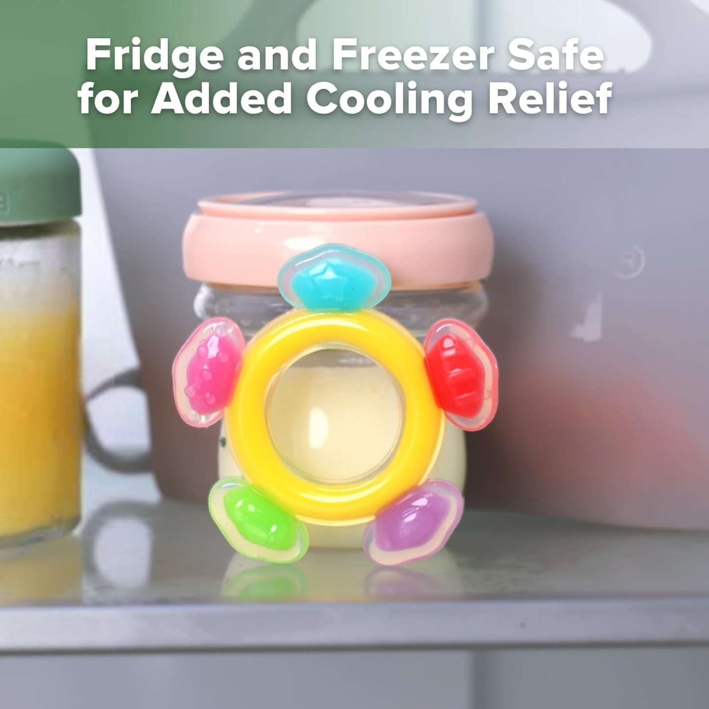 Haakaa Silicone Ferris Wheel Teether Soothing Teething