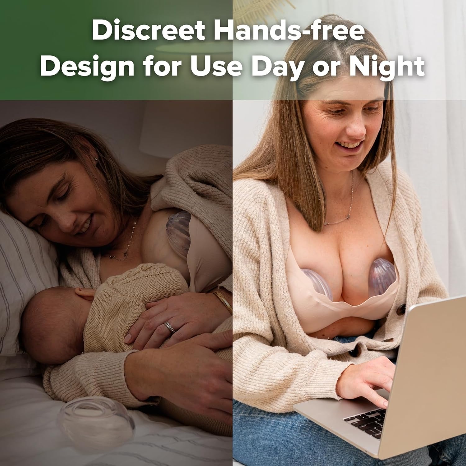 Haakaa Shell Wearable Silicone Pump Milk Collector - 75ml