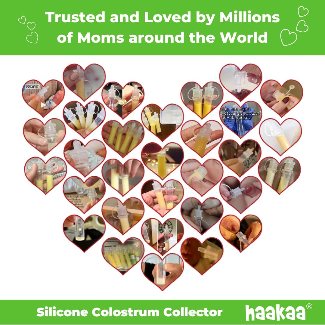 Haakaa Silicone Colostrum Collector Set - 4ml