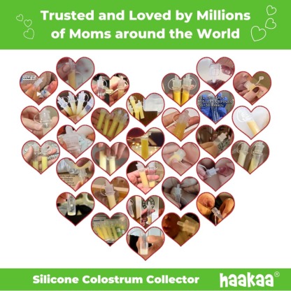 Haakaa Silicone Colostrum Collector Set - 4ml