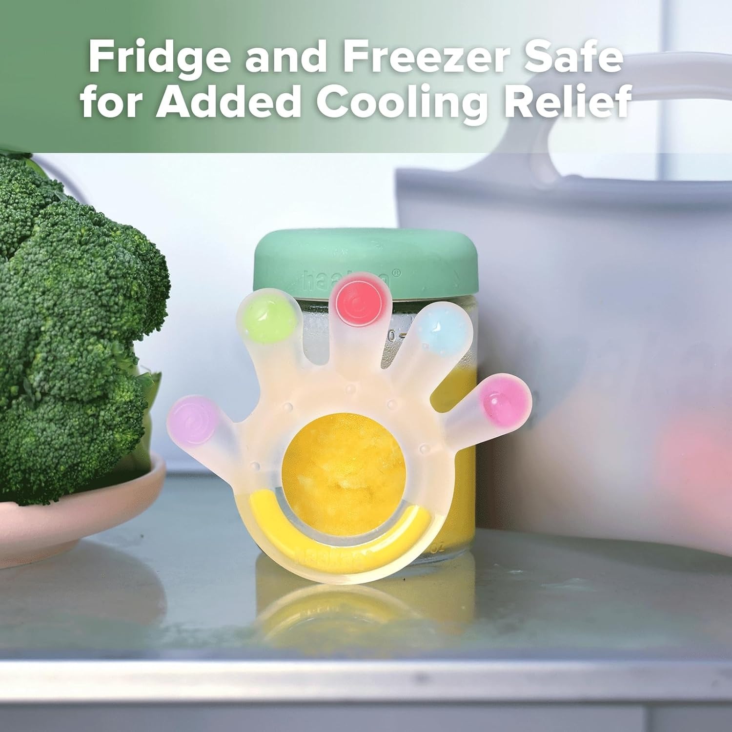 Haakaa Silicone Dinky Digits Palm Teether