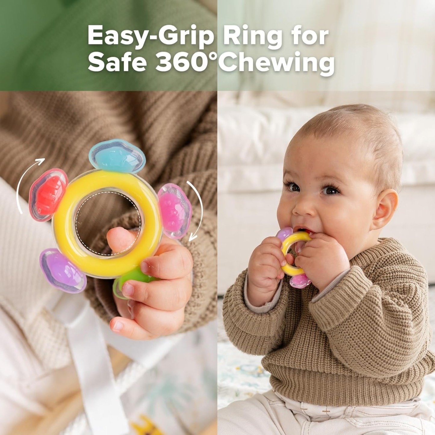 Haakaa Silicone Ferris Wheel Teether Soothing Teething