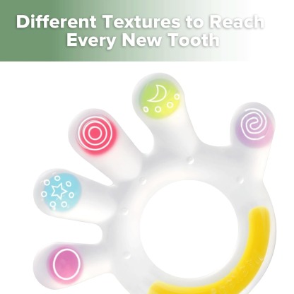 Haakaa Silicone Dinky Digits Palm Teether