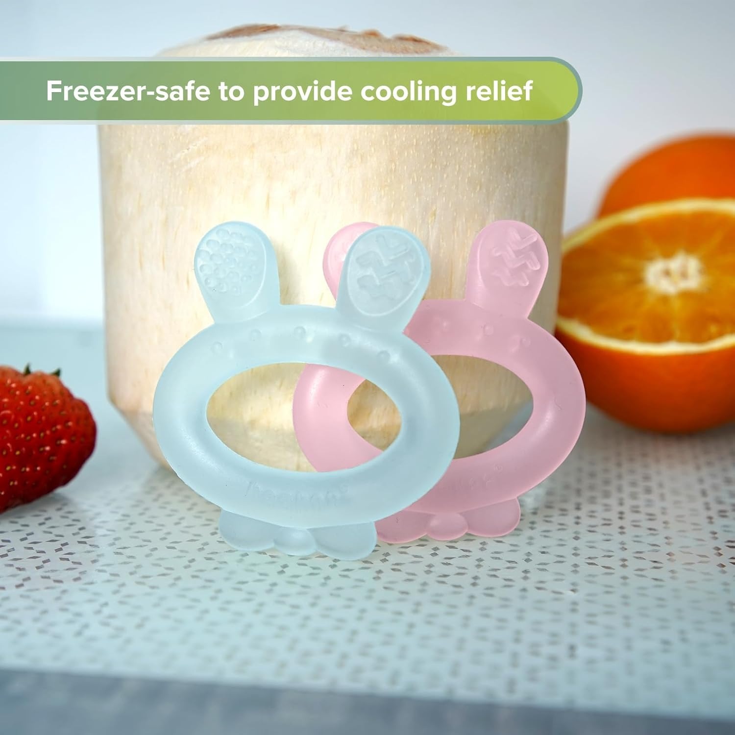 HaaKaa Silicone Rabbit Ear Teether