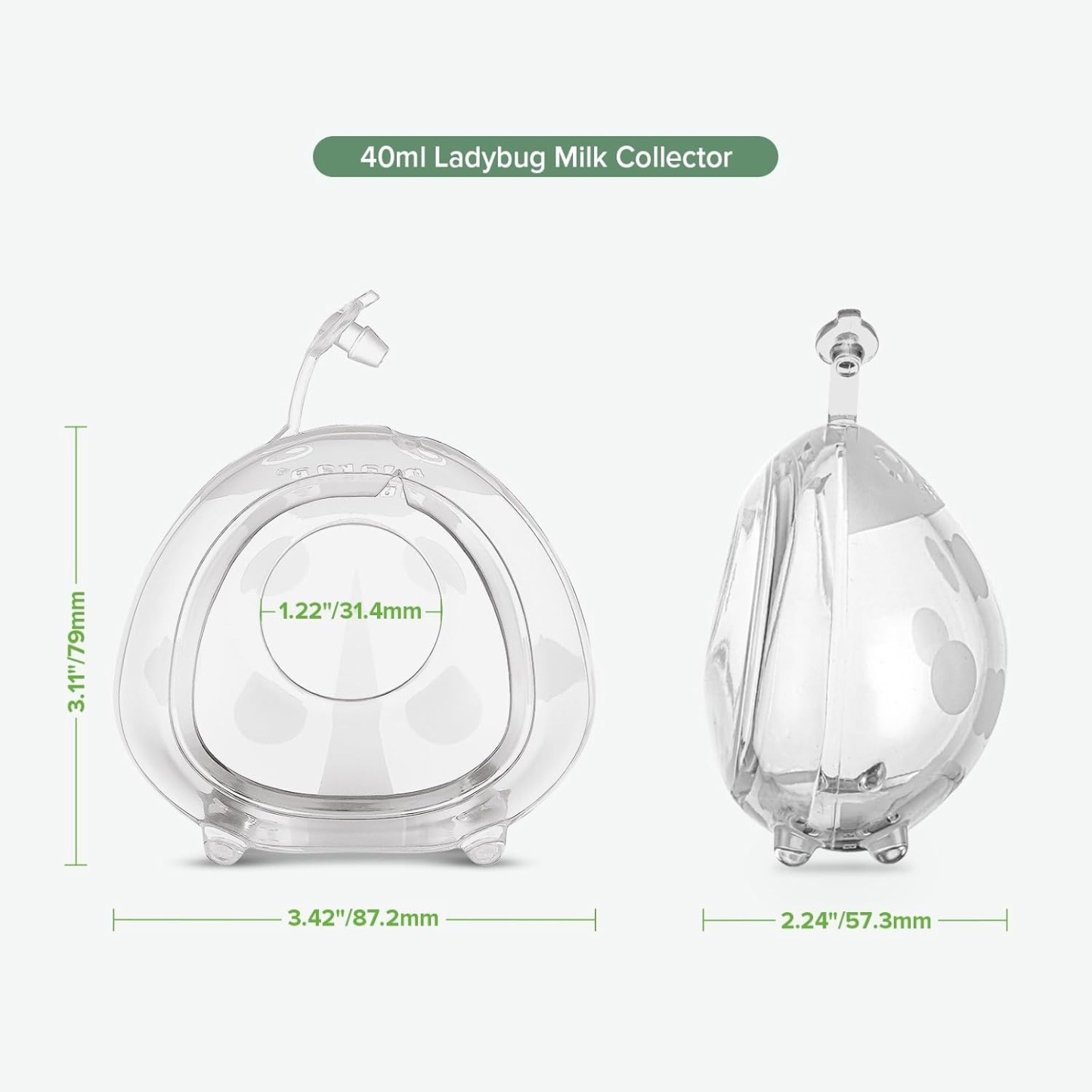 Haakaa Ladybug Silicone Breast Milk Collector (40ml/75ml)