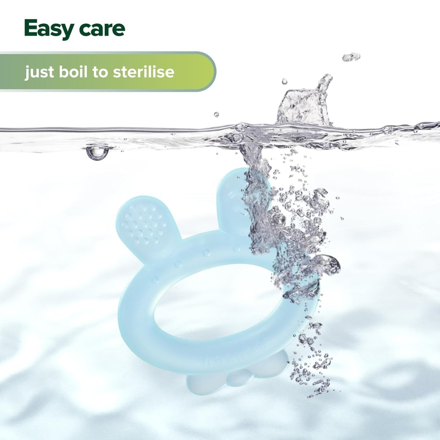 HaaKaa Silicone Rabbit Ear Teether