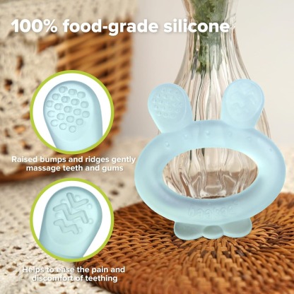 HaaKaa Silicone Rabbit Ear Teether