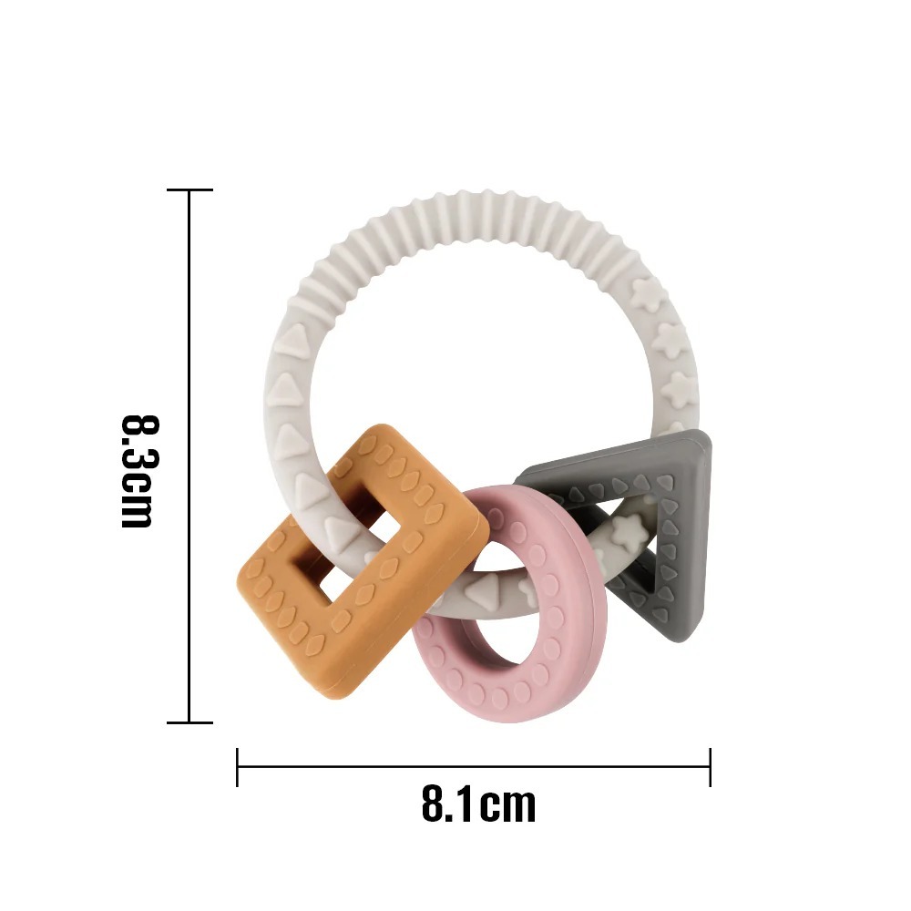 HaaKaa Silicone Teething Ring Teether