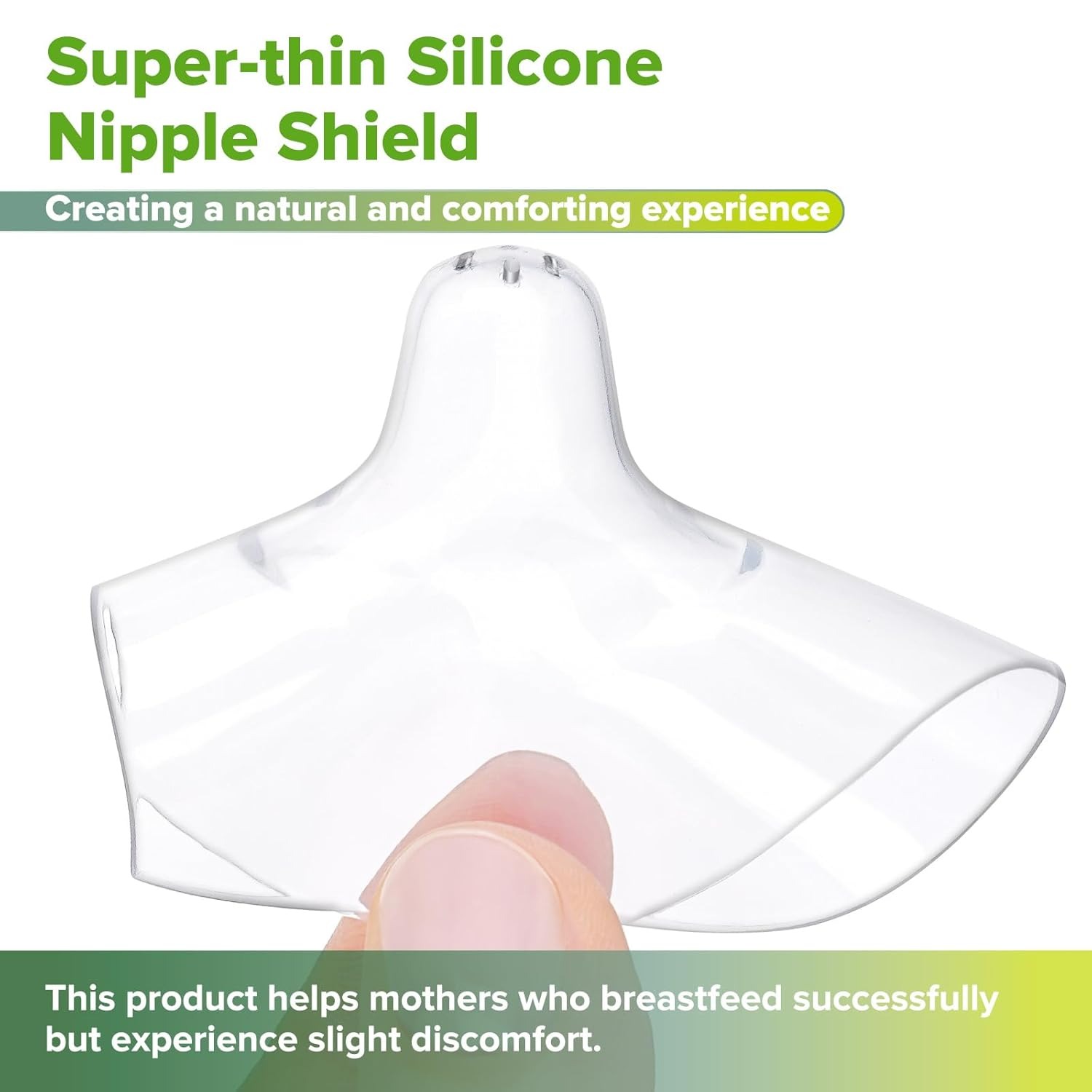 HaaKaa Silicone Nipple Shield - 2 pcs (18mm/24mm)