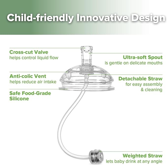 HaaKaa Gen 3 Silicone Bottle Sippy Spout