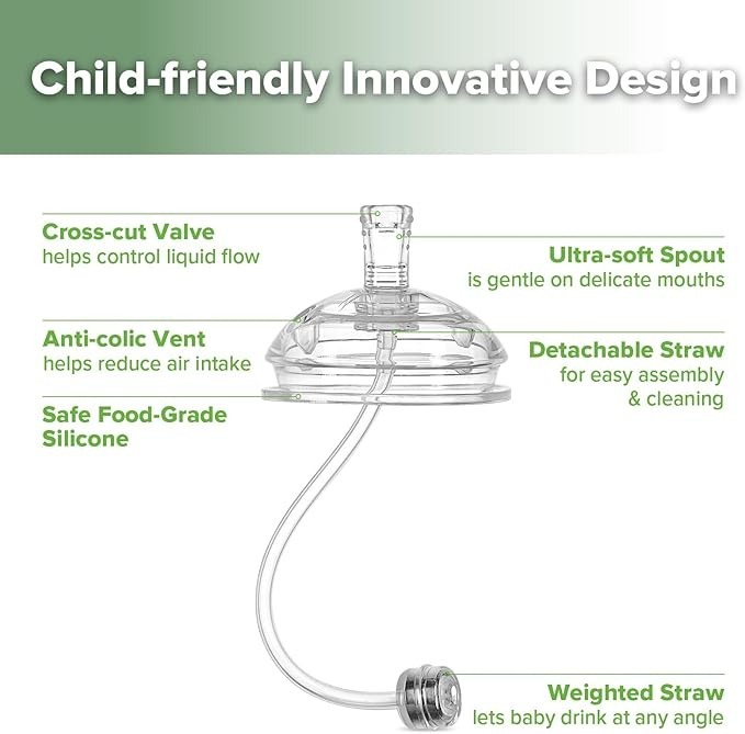 HaaKaa Gen 3 Silicone Bottle Sippy Spout