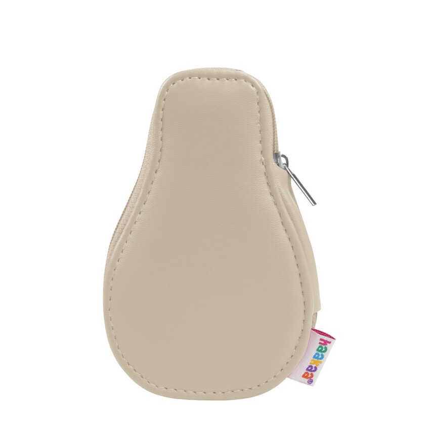 Haakaa premium 7 in 1 Pear-fect Manicure Kit Set With Case Nail Clippers Tweezers Nail Scissors Cuticle Pusher Nail File