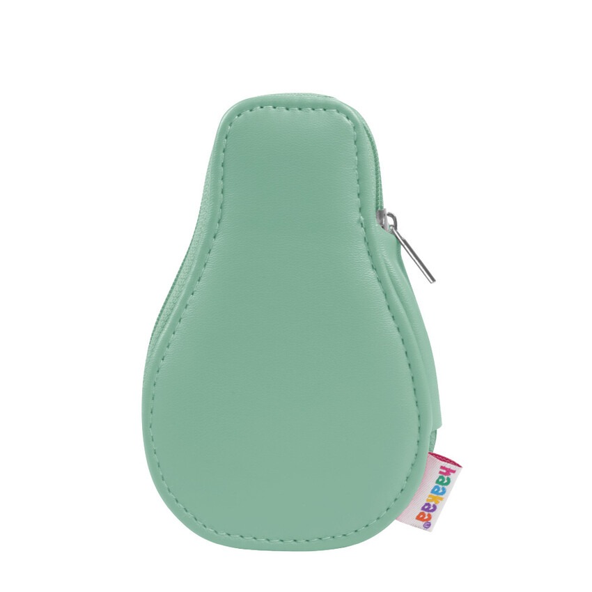 Haakaa premium 7 in 1 Pear-fect Manicure Kit Set With Case Nail Clippers Tweezers Nail Scissors Cuticle Pusher Nail File