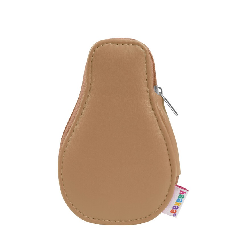 Haakaa premium 7 in 1 Pear-fect Manicure Kit Set With Case Nail Clippers Tweezers Nail Scissors Cuticle Pusher Nail File