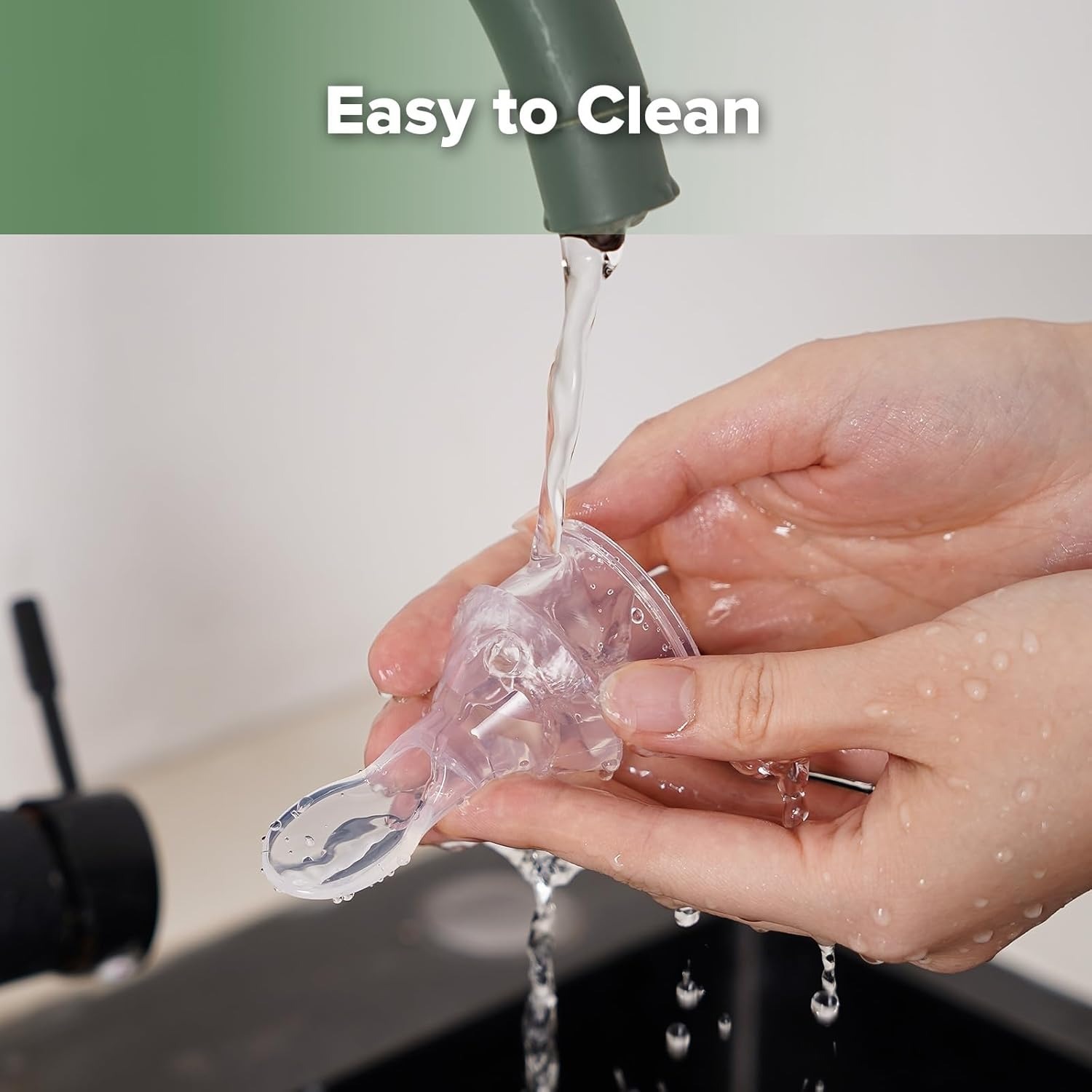 Haakaa Silicone Baby Food Dispensing Spoon Feeding (120ml)