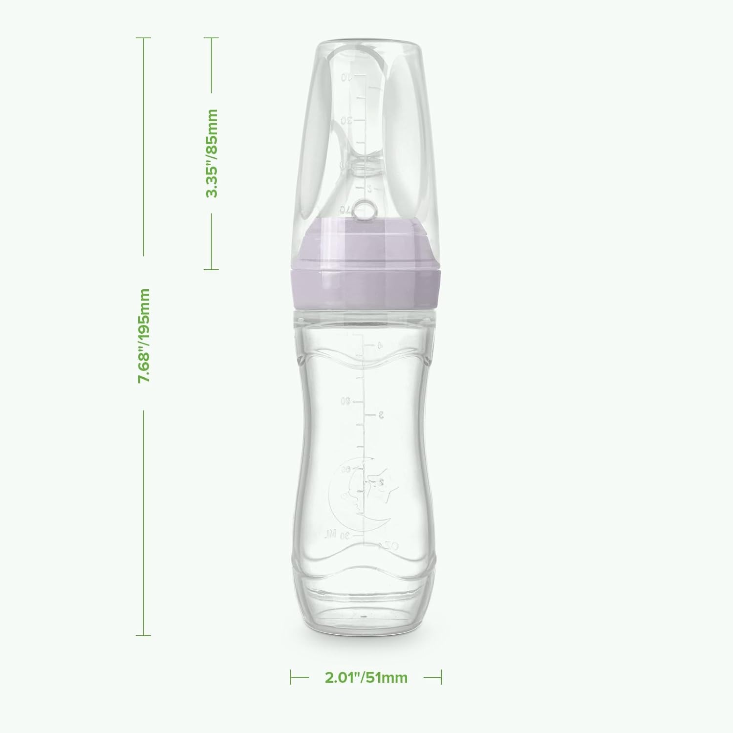 Haakaa Silicone Baby Food Dispensing Spoon Feeding (120ml)