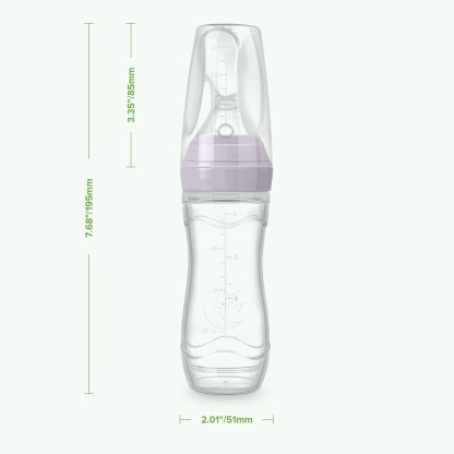 Haakaa Silicone Baby Food Dispensing Spoon Feeding (120ml)